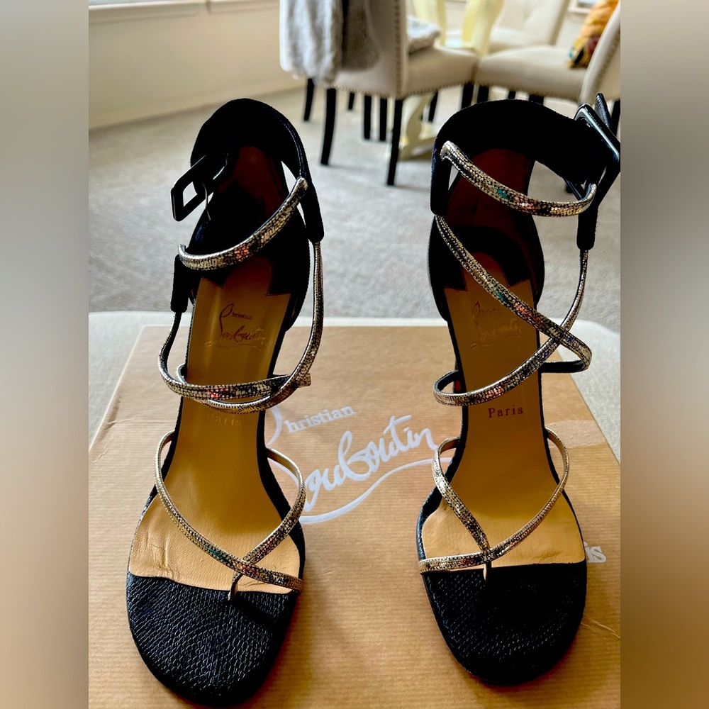 Christian Louboutin heels. Size 39.5
